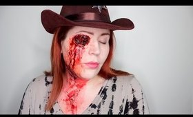 The Walking Dead Inspired Makeup: Carl's Right Eye