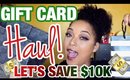 LET'S SAVE $10,000 DOLLARS & SHOP with GIFT CARDS! | SEPHORA VIB SALE & ULTA 21 Days of Beauty