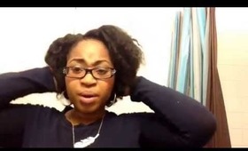 Natural Hair Saga: Shea Butter Twist Out on Blown Out Hair