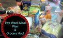 2 Week Meal Plan & Grocery Haul