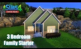 Three Bedroom Starter Sims 4 Speed Build Pets 1