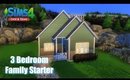 Three Bedroom Starter Sims 4 Speed Build Pets 1