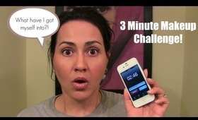 3 MINUTE MAKEUP CHALLENGE!