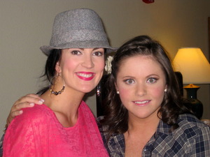 Me with bride Erin after her makeup was done