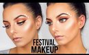 Orange Festival Makeup | Chloe Viv