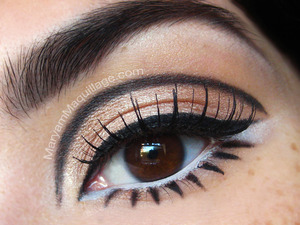 Twiggy eye makeup. All info on my blog:
http://www.maryammaquillage.com/2012/04/just-little-bit-mod.html