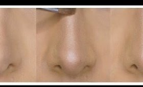 nariz respignada y delgada en minutos (contour and highlight nose)