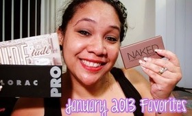 My Loves... January 2013 Favorites featuring... Lorac, Urban Decay, Shea Moisture and more