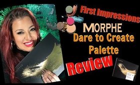 MORPHE HOLIDAY "DARE TO CREATE" FIRST IMPRESSION & REVIEW | Jessie Melendez