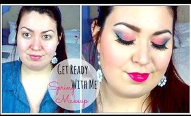 Get Ready With Me ♡ Colorful Spring Makeup