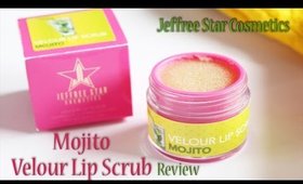 Jeffree Star Cosmetics Mojito Lip Scrub Review