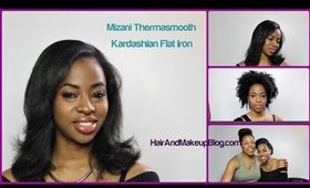 Mizani Thermasmooth Straighter and Kardashian Flat Iron