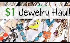 $1 JEWELERY & COSMETICS HAUL!! ShopMissA