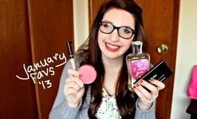 January 2013 Beauty Favorites!