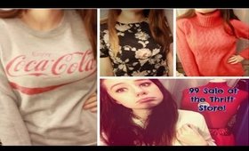 January Thrift Haul and Try on!