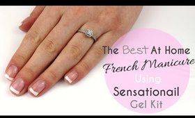 The Best French Manicure - Sensationail Gel Kit*