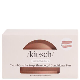 Kitsch Bottle-Free Beauty Travel Case (4 Bars)