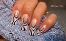 Amazing Black and White French Nail Art Design Tutorial - ♥ MyDesigns4You ♥