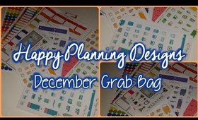 Planner Haul #15 | Happy Planning Designs December Grab Bag