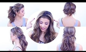 Easy Heatless Hairstyles for the Holidays! - Thalita Makes
