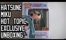 Pop In A Box September 2015 - Hatsune Miku Hot Topic Exclusive Funko Pop Unboxing