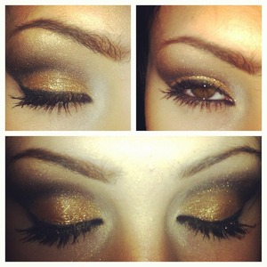 This is how I wear gold eye shadow! How do you rock yours? 