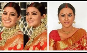 Anushka Sharma Reception Makeup Look Recreation