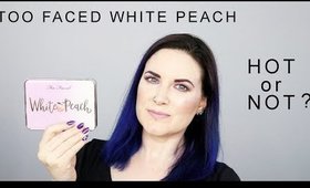 Too Faced White Peach Palette Review, Swatches, Demo of all Eyeshadows | Cruelty Free @phyrra