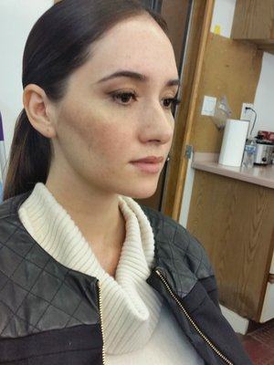 actor character makeup, imperceptible clean beauty