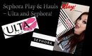October Sephora Play -- and a haul!