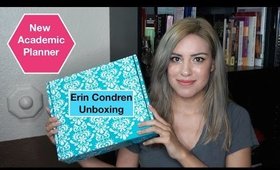 Erin Condren Unboxing | New Academic Planner