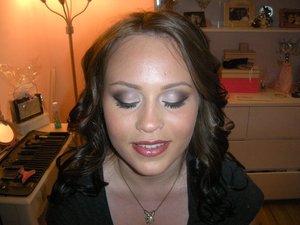 Prom makeup...all products MAC...makeup artist, Diane, visit: https://www.facebook.com/dmarieinfinitebeauty