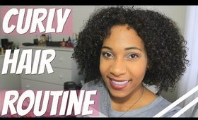 Curly Hair Routine 2016