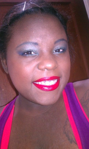 I think I did good for the first time doing my whole face 