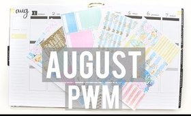 AUGUST PLAN WITH ME
