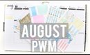 AUGUST PLAN WITH ME