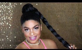 JUMBO BRAID PONYTAIL WITH KANEKALON HAIR