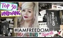 #IAmFreedom Awards Top 30 Unboxing | Freedom Makeup Haul