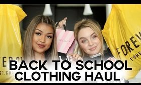 Back to School Clothing Haul (feat. Koleen Diaz) | Alexa Losey