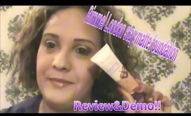 Rimmel London Stay Matte Liquid Mousse Foundation Review& Demo!!