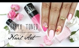 Earth Toned Nail Art | 2 Versions ♡