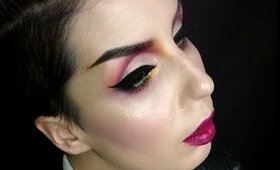 Colourful Hard & Soft Cut Crease Makeup Tutorial