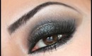 Shimmering Black Smokey Eyes - Holiday Party Makeup 2012 - MakeupByLeeLee