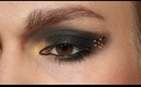 Emma Watson Gold Leaf Makeup - Deathly Hallows Premiere!