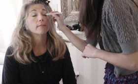 Makeup on my Mom!