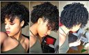 Pinned Up Side-do | Natural Hair Tutorial