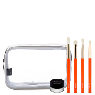 UNITS Orange Series Eye Set (Gel Liner + Unit 802 Small PVC Bag White)