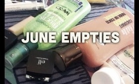 Trash Talk | June 2013 Empties