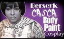 Berserk Casca Makeup and Body Paint Cosplay Tutorial (NoBlandMakeup)