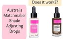 Australis Matchmaker Shade Adjusting Drops Review and First Impression
